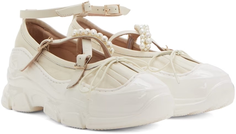 ballerina sneakers simone rocha ballet baletanke patike baletske patike trend moda