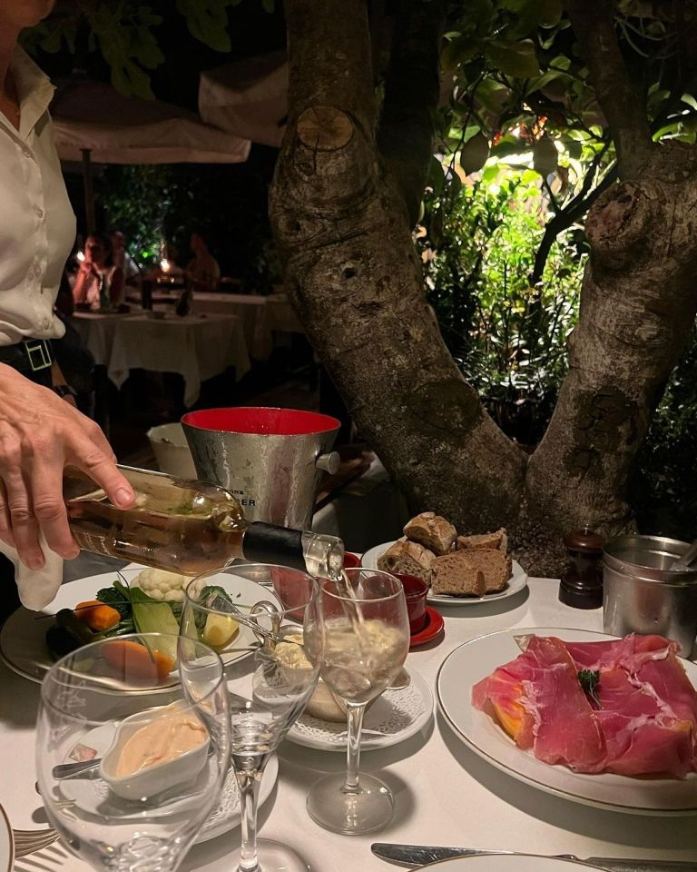 La Colombe d'Or Hotel restoran