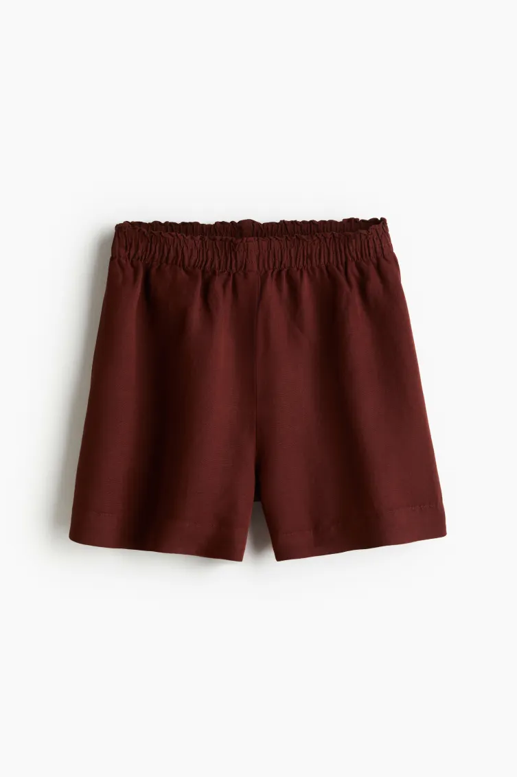 laneni šorts h&m