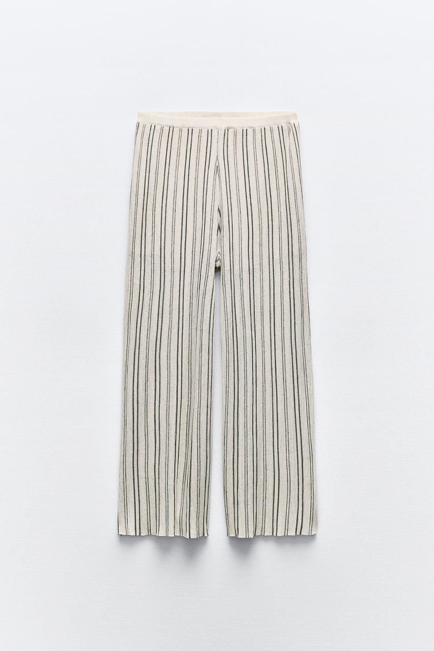 pantalone na pruge zara