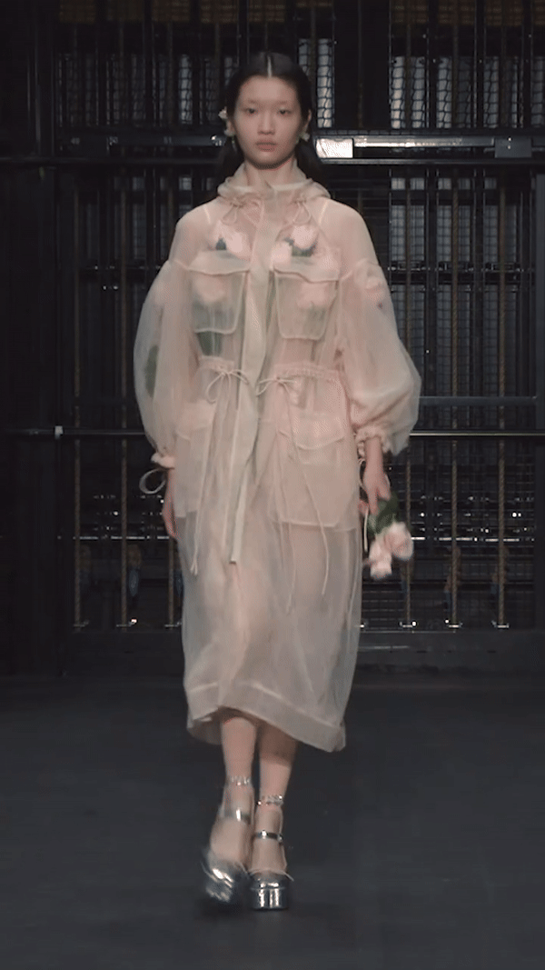 simone rocha ss24 gif