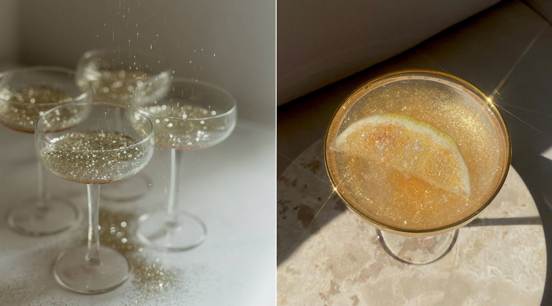 Glitter & drinks: Šljokice su idealan način da unapredite svoj koktel