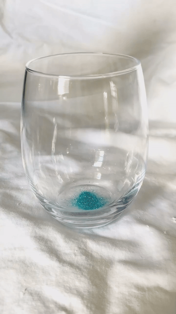 glitter cocktail