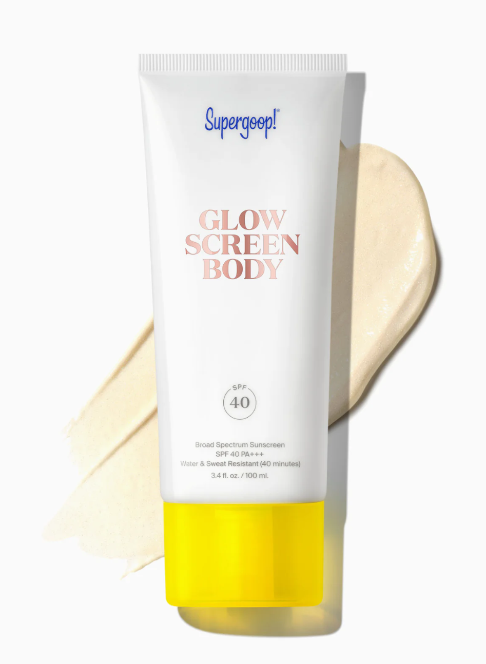 şupergoop glow screen body spf