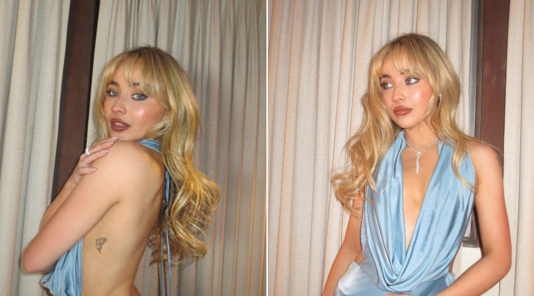 Sabrina Carpenter makeup rumenilo
