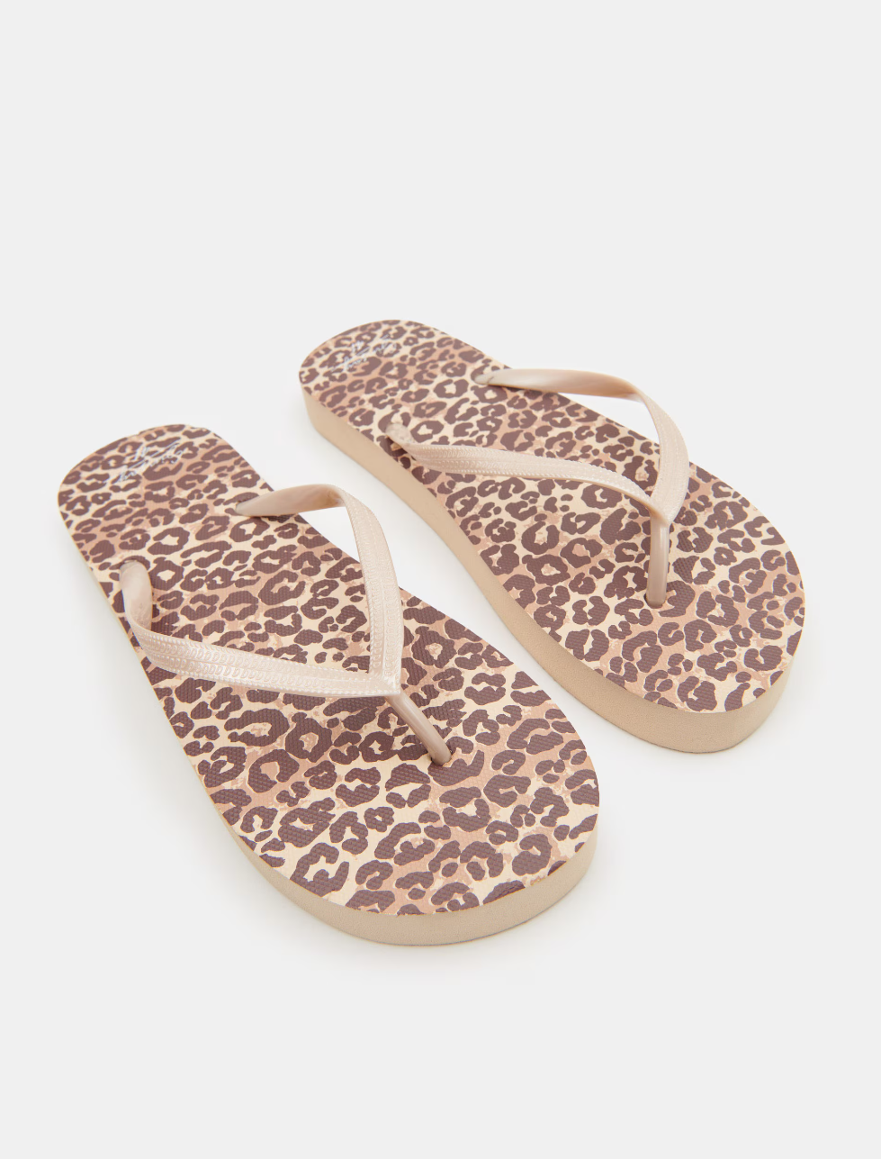 animal print japanke sinsay