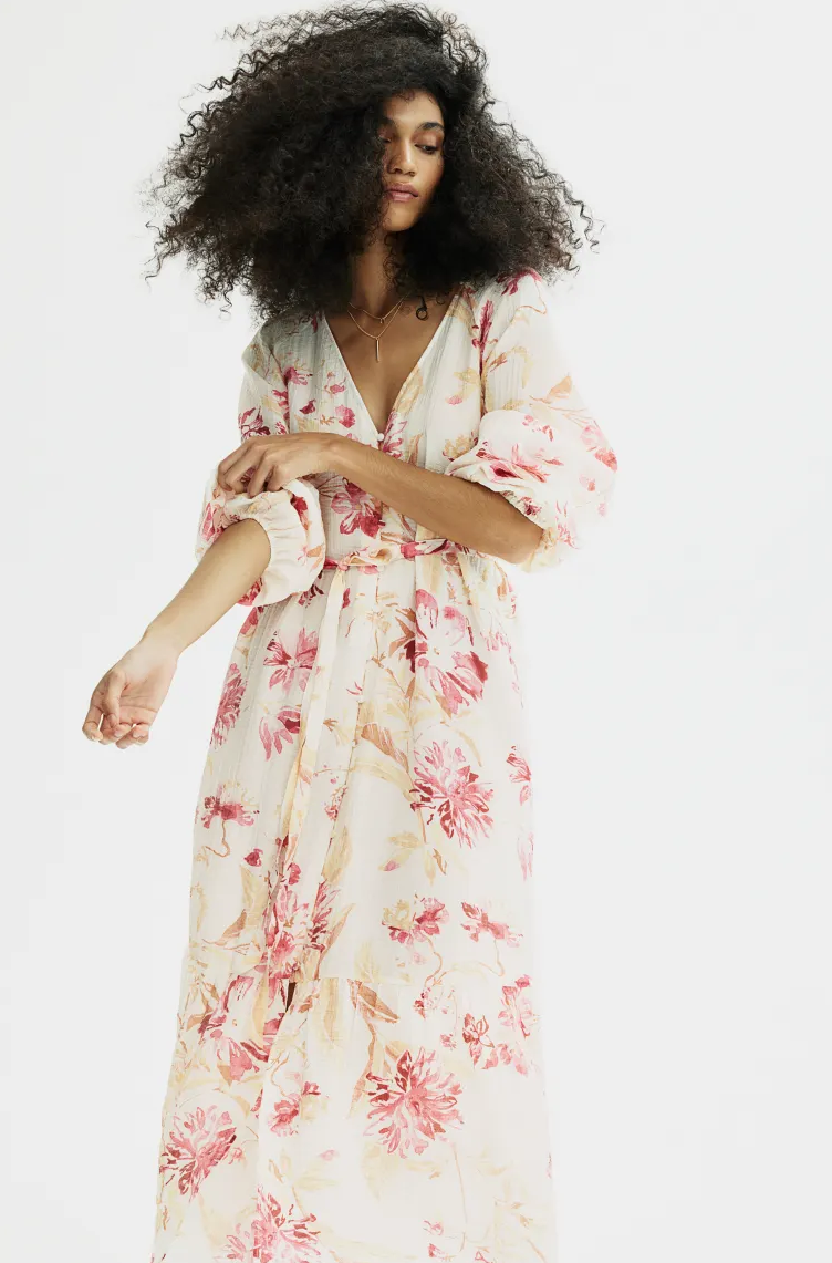 h&m wrap haljina 2