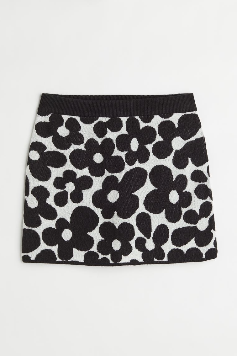 sarena suknja h&m print