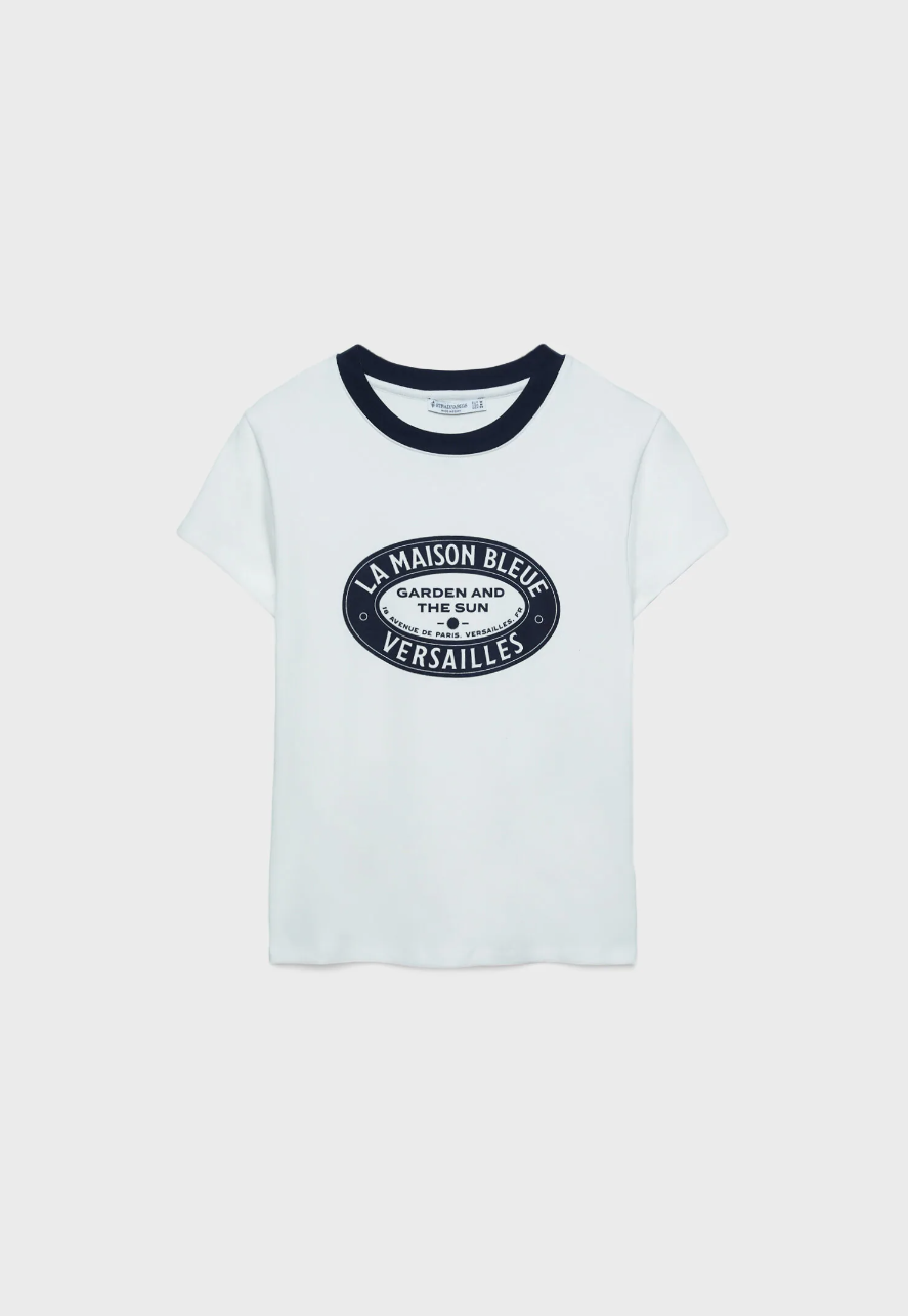 stradivarius vintage majica