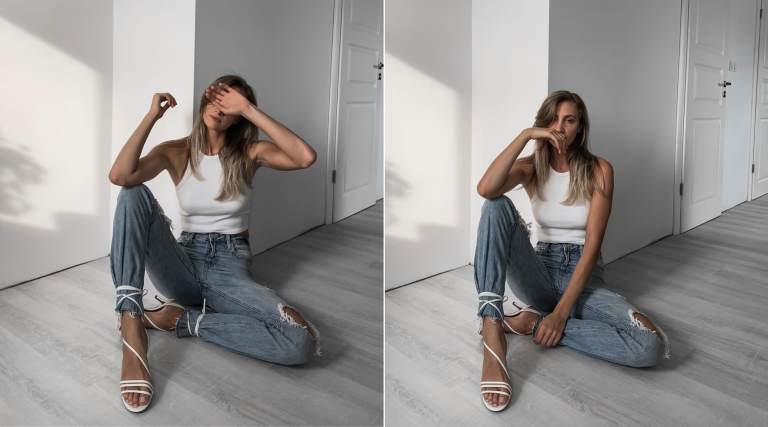 bele sandale trend glavna