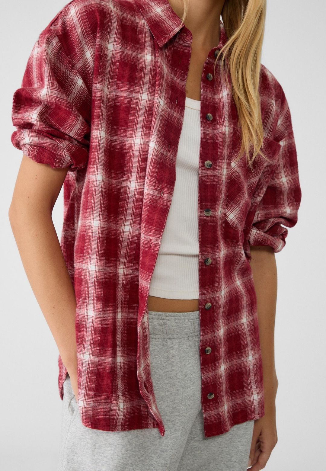 flanelska kosulja stradivarius