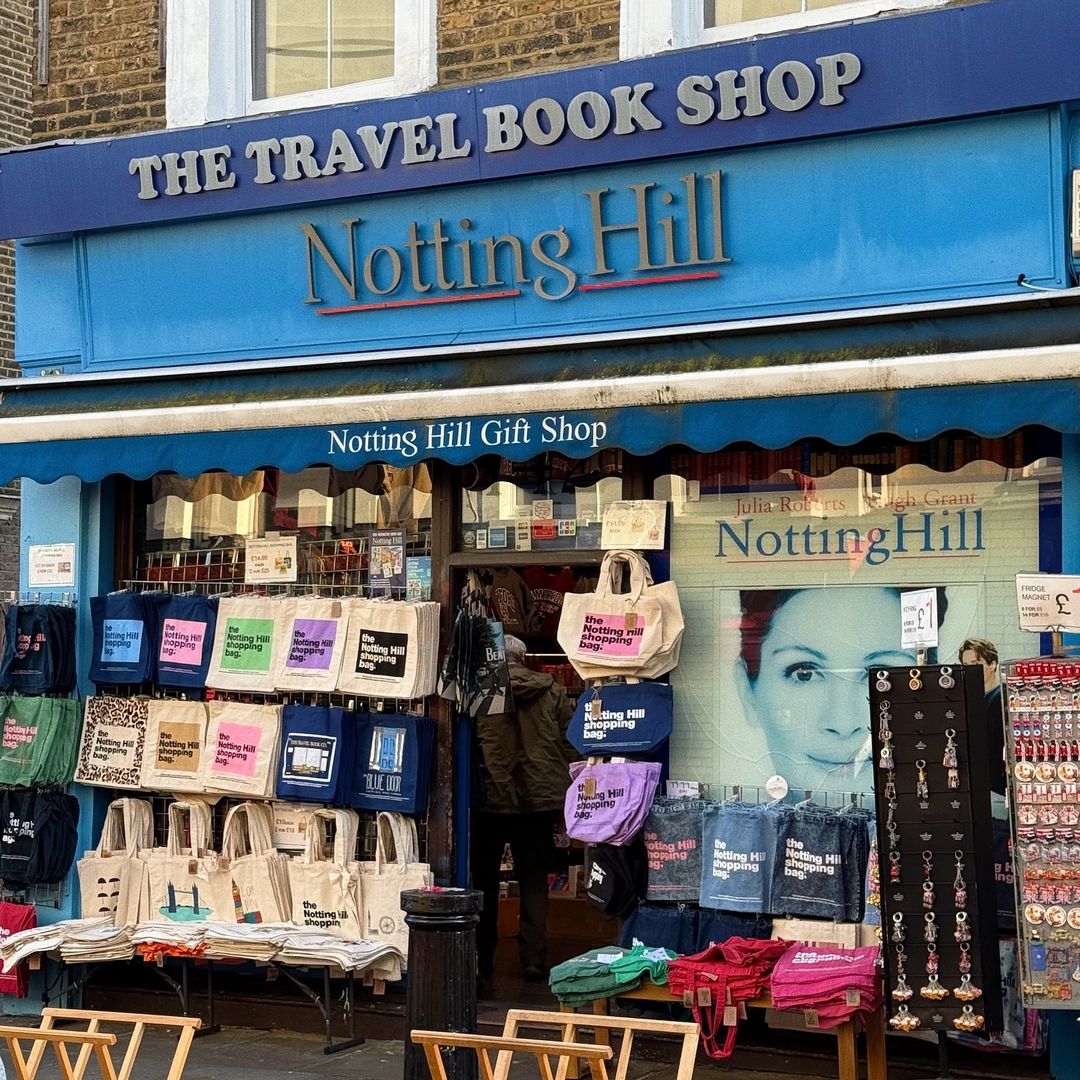 Notting Hill knjizara insta