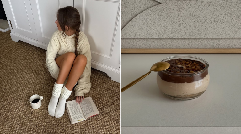 čokoladni čia puding