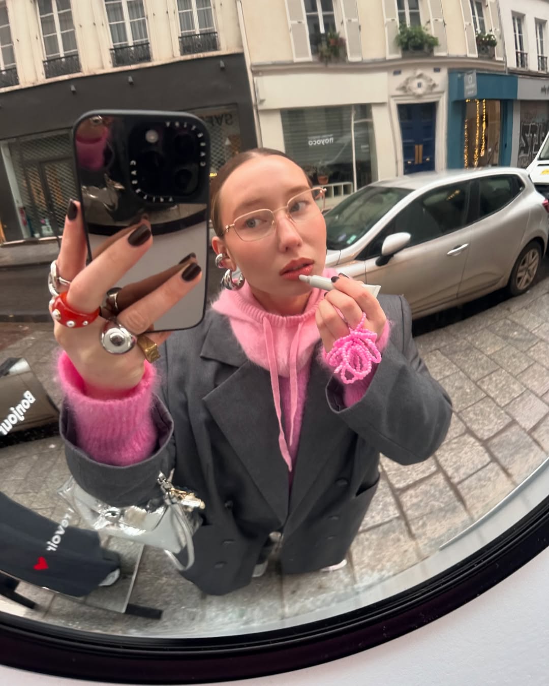 kombinacija crvene i roze