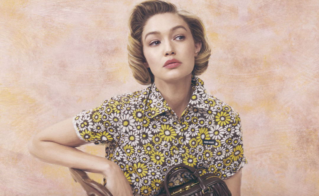 Gigi Hadid je glavno lice Miu Miu kampanje