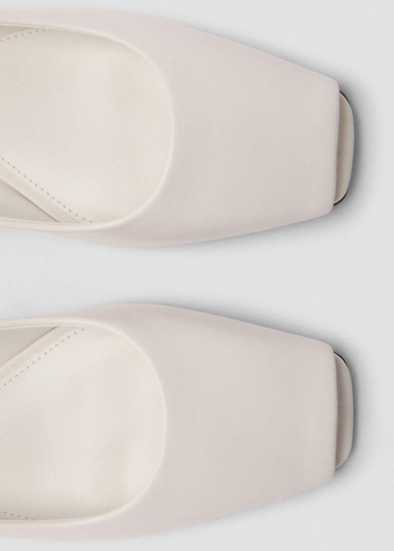 Mango cipele peep toe model