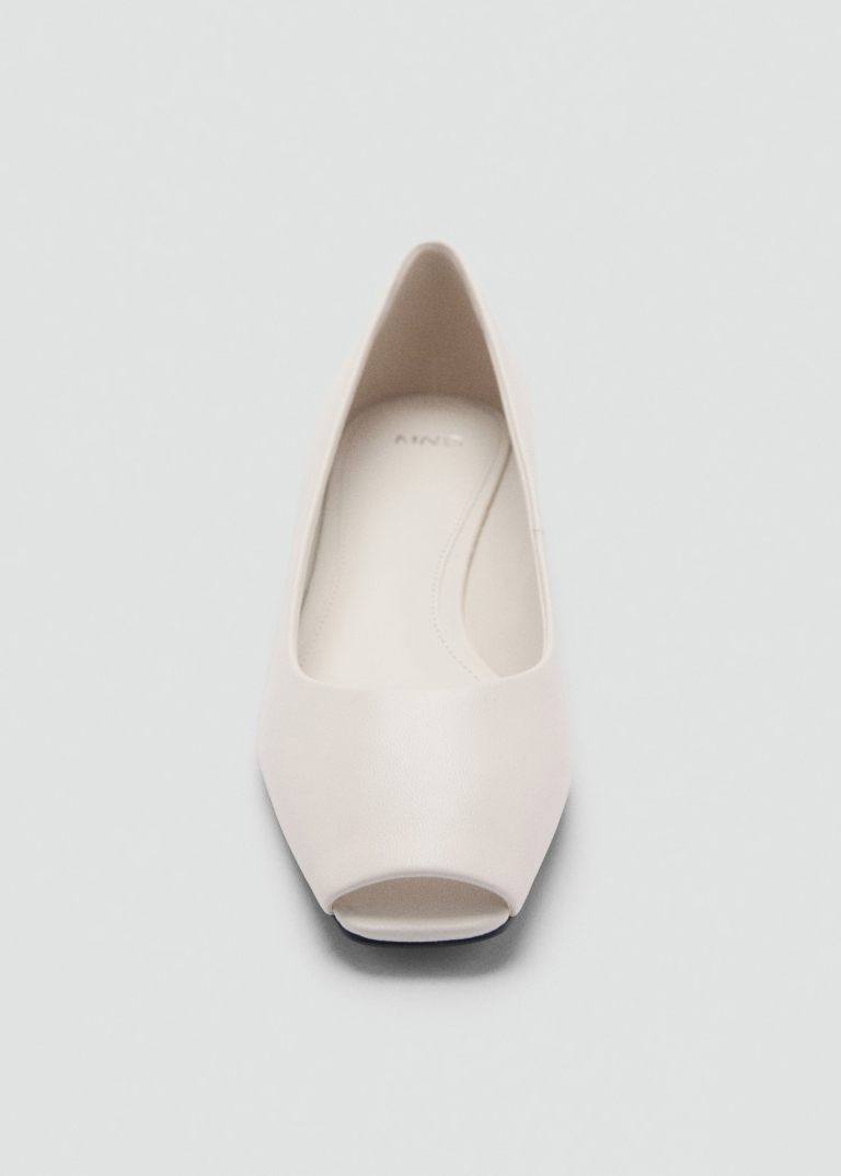 Mango cipele peep toe model