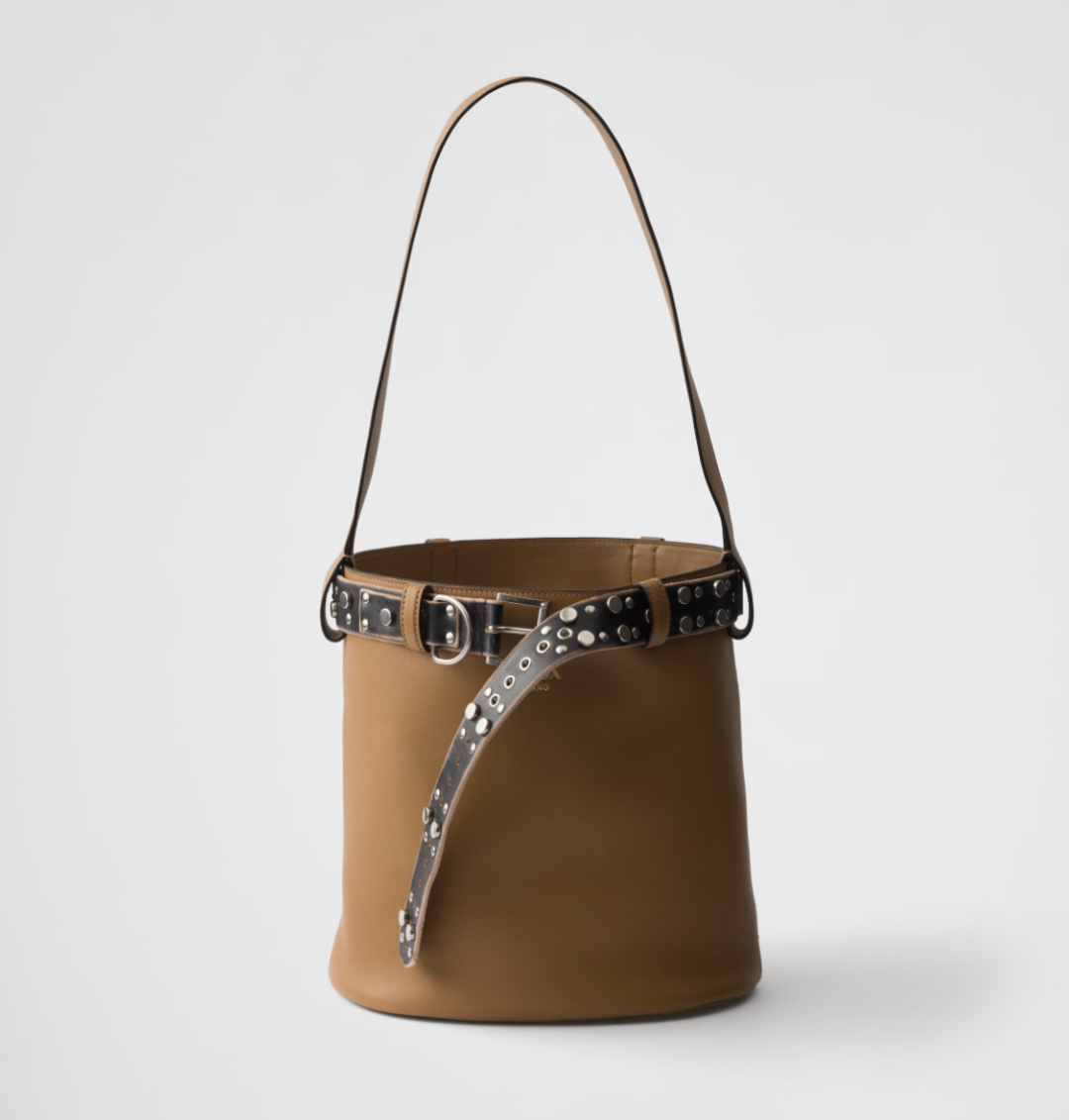 Prada Buckle Bucket bag