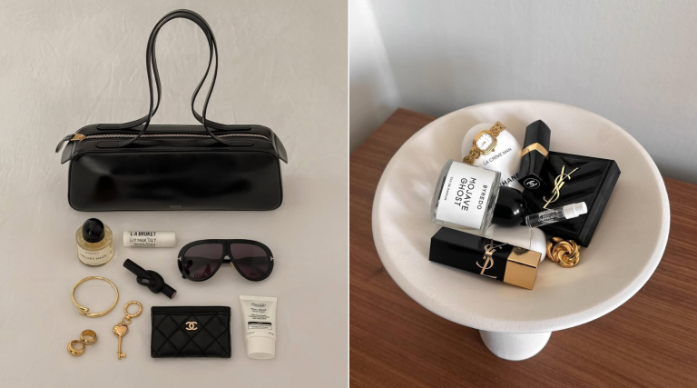 organizacija torbe purse bowl tiktok trend