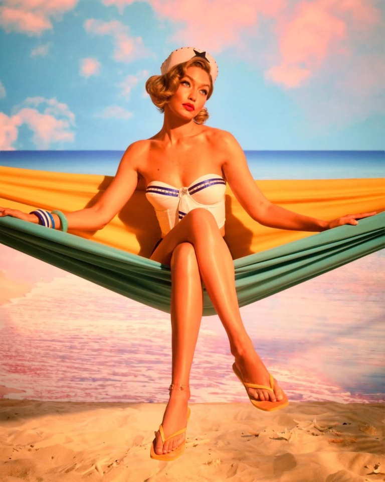 Beach ready? Gigi Hadid i njena capsule kolekcija za brazilski brend Havaianas