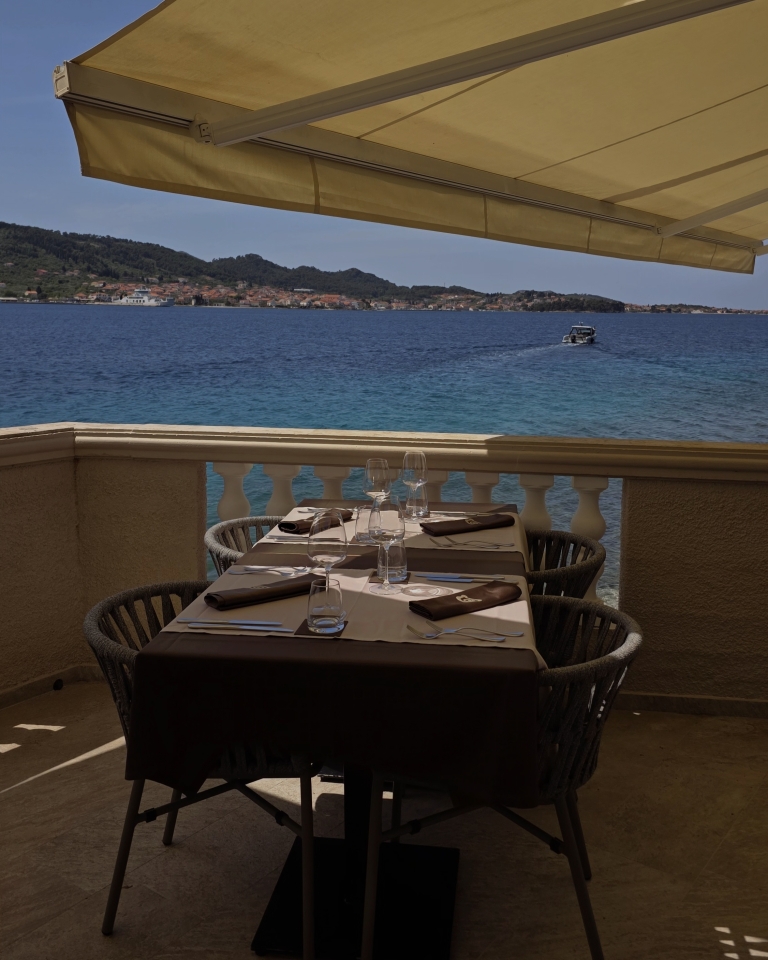 Restoran Lazaret Ošljak terasa