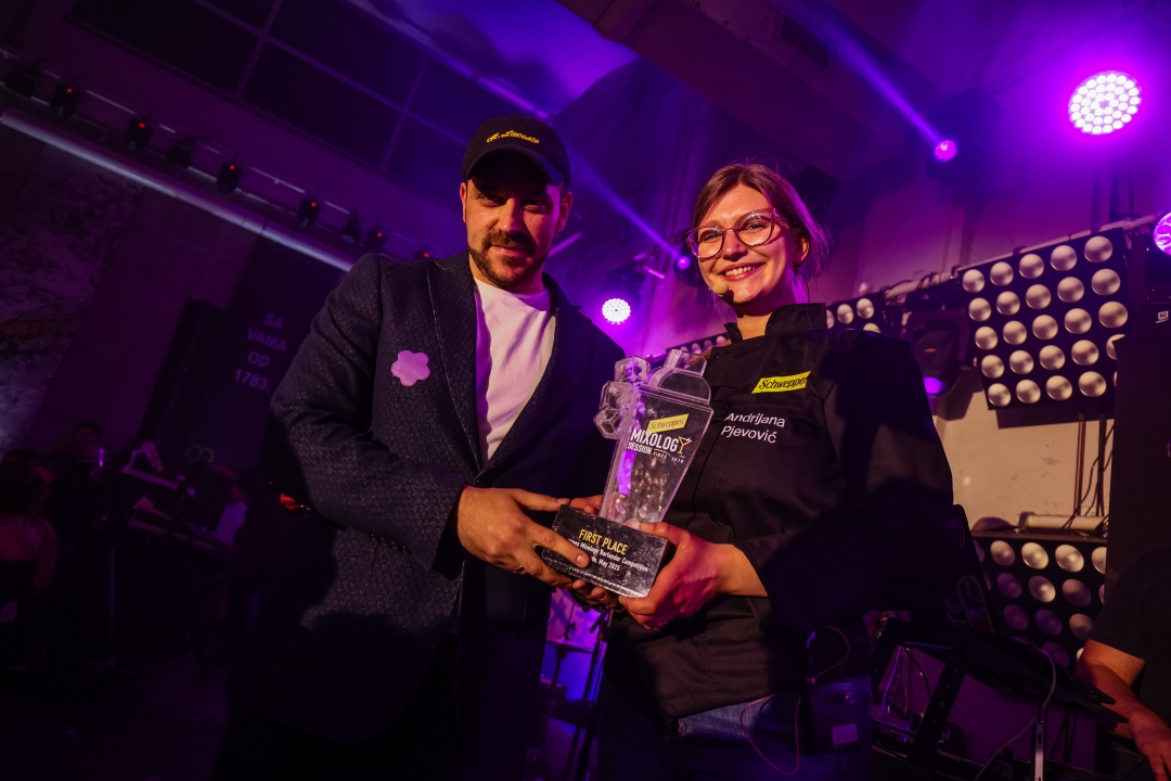 Londonski san postao stvarnost za najboljeg barmena regiona: Održano finale takmičenja Schweppes Mixology Session