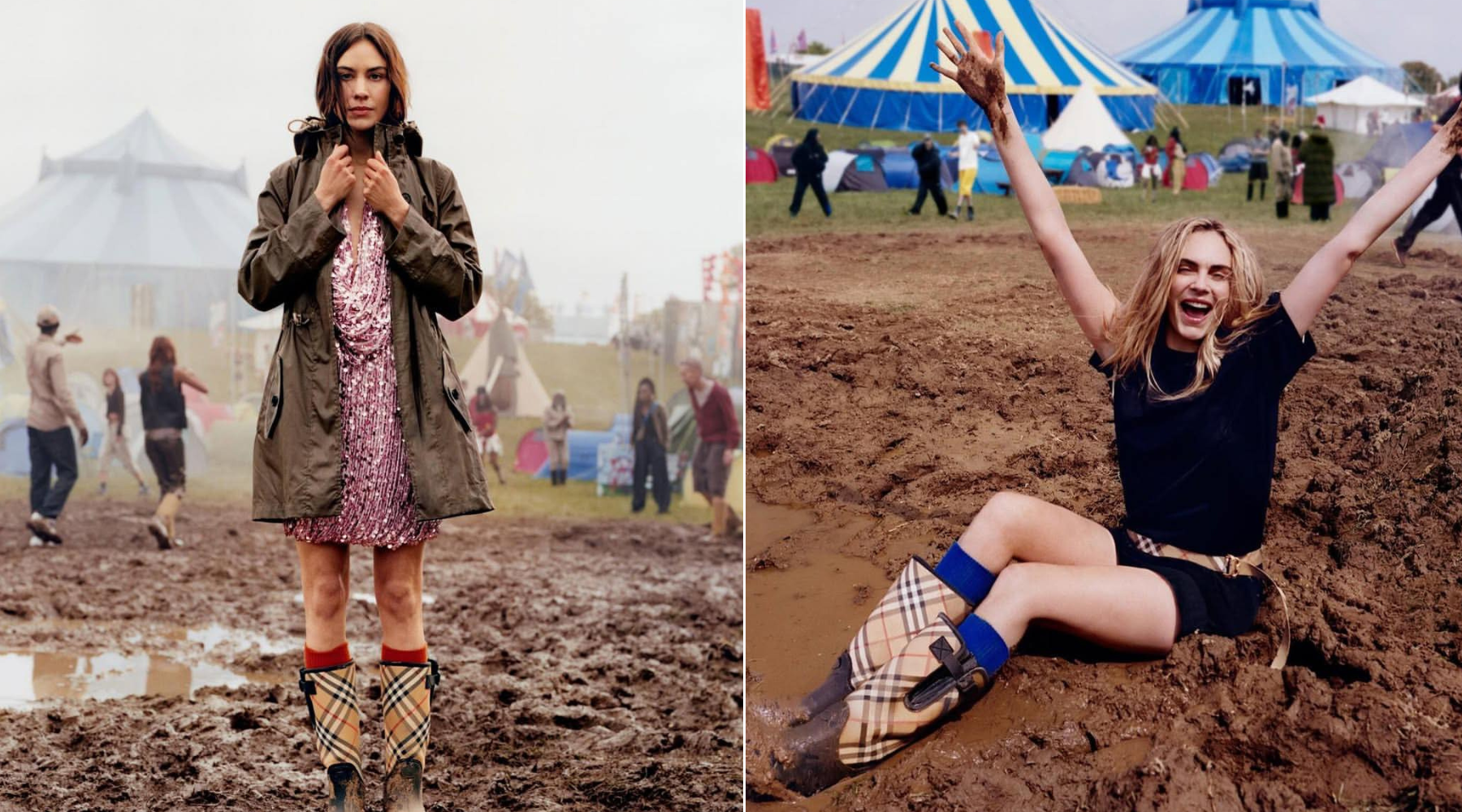 Grunge is back: Nova Burberry kampanja otvara sezonu letnjih festivala