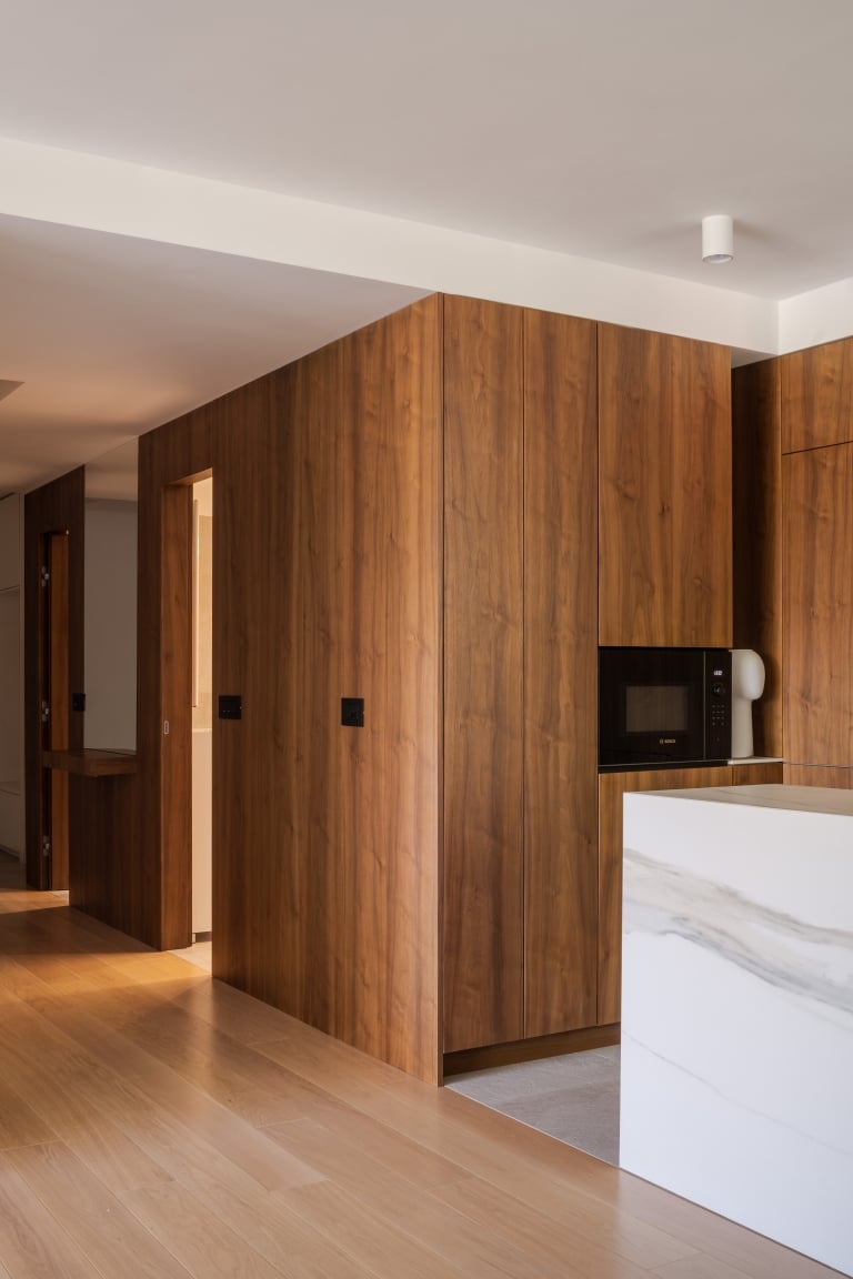 Stan na Novom Beogradu u kom dominira elegantan ambijent