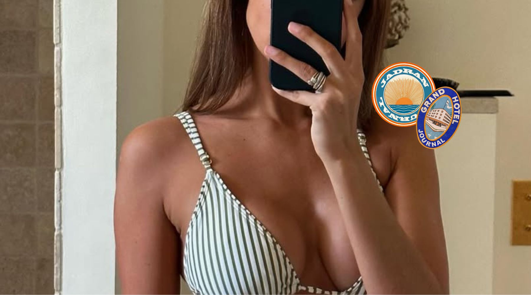 Kupaći kostimi na pruge su morski klasik sa kojim ne možete pogrešiti