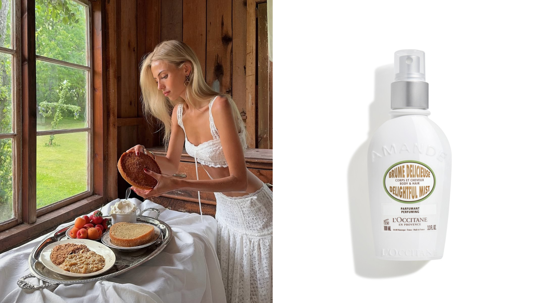 Ovaj lagani hair & body mist sa mirisnim notama badema i vanile favorizujemo tokom leta