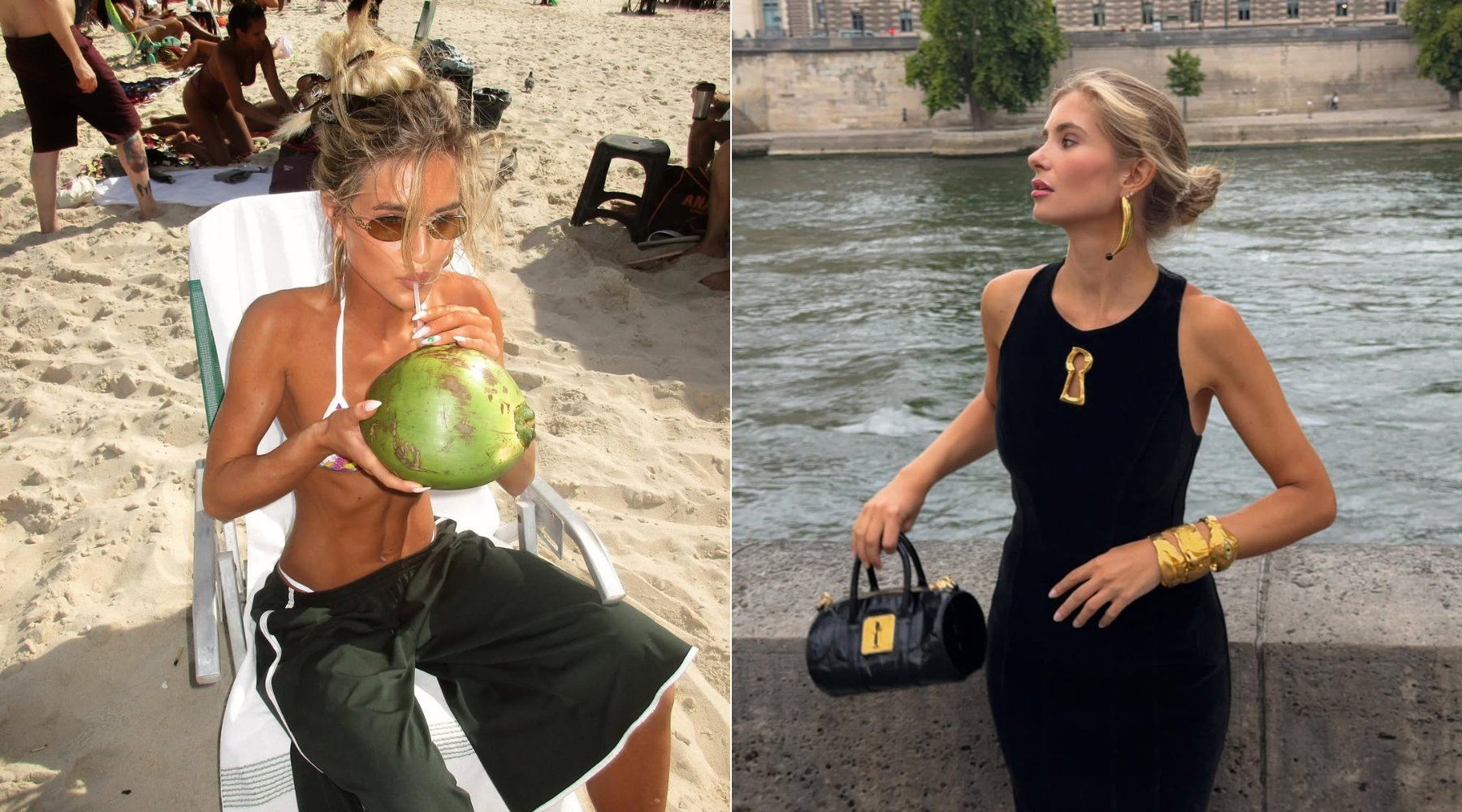 Omiljena letnja frizura? Messy bun sa par puštenih pramenova
