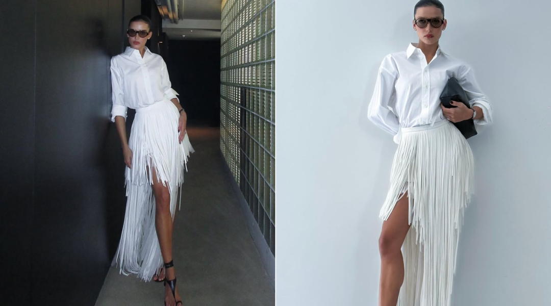 Rese kao power move: Influenserka Livia prošetala Proenza Schouler suknju i zadala nam domaći