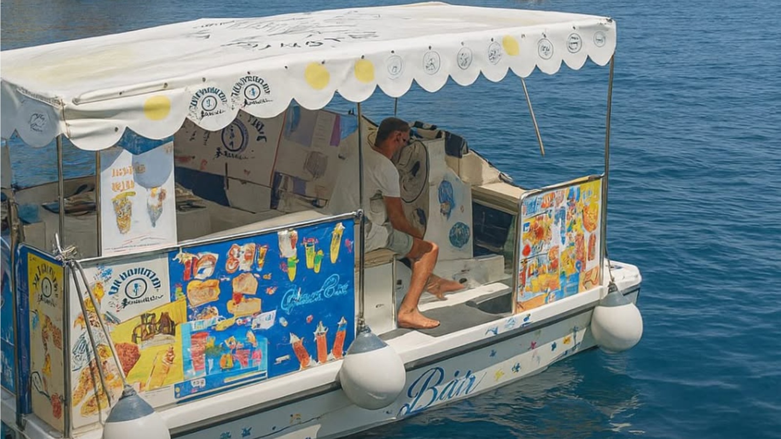 Najzanimljiviji gelato spot se definitivno nalazi na brodiću usred mora na Siciliji