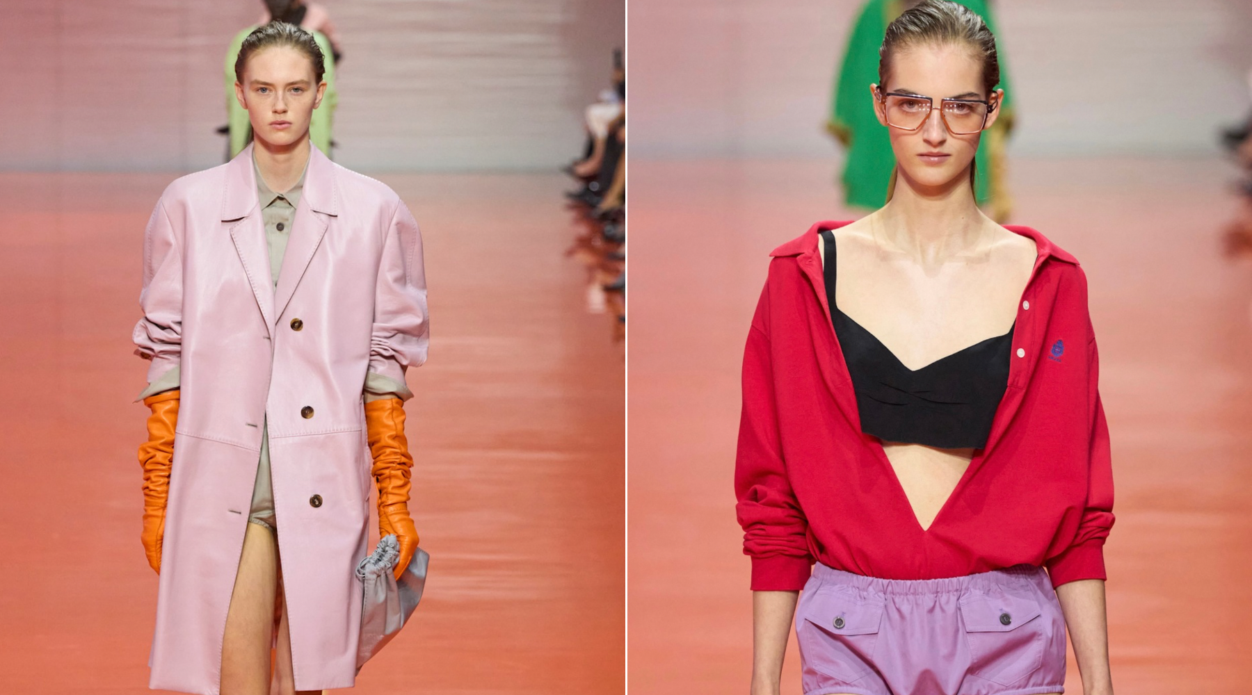 Wet look za proleće? Modna kuća Prada (već) setuje beauty trendove za sledeću sezonu
