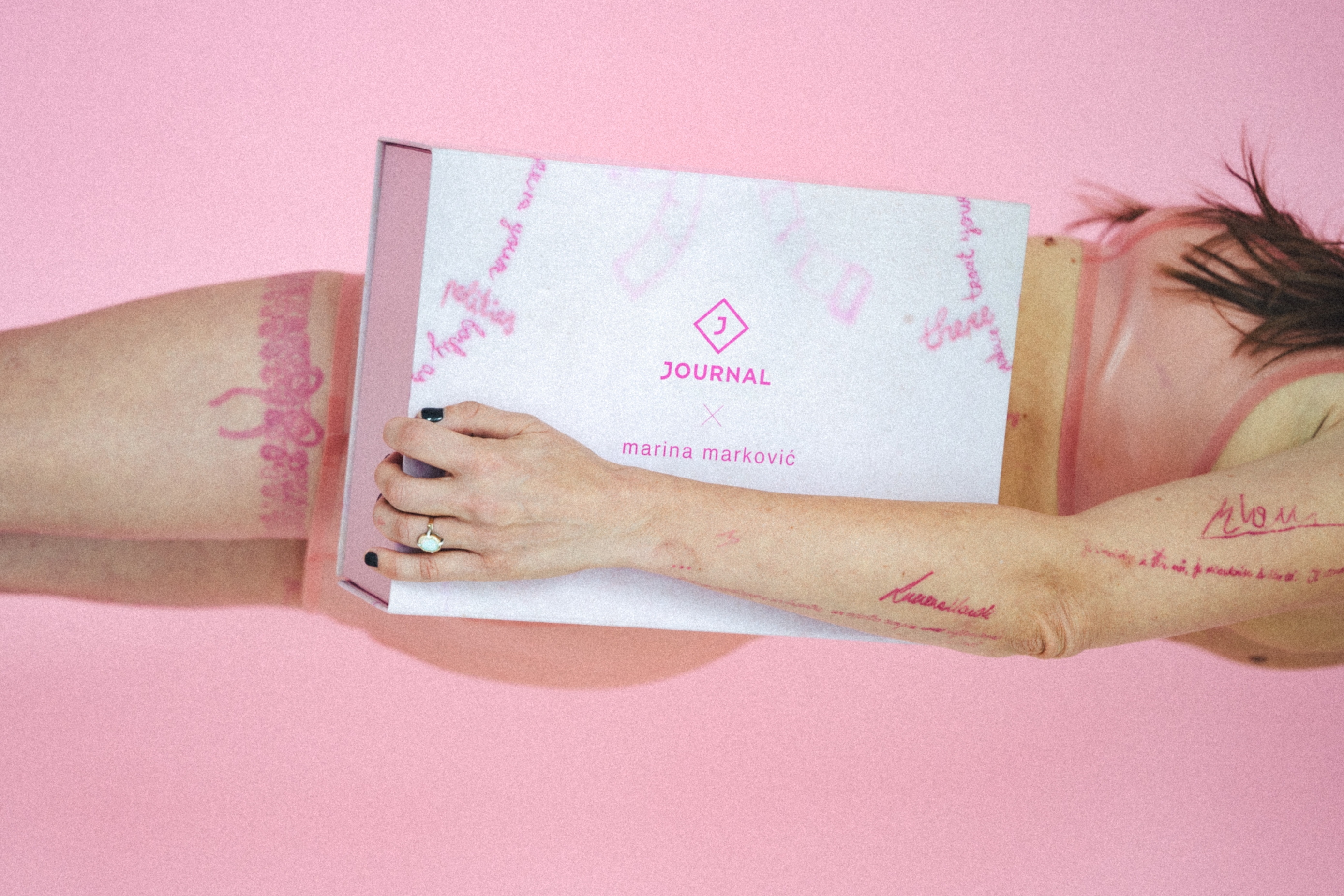 Journal x Marina Marković Pink Box