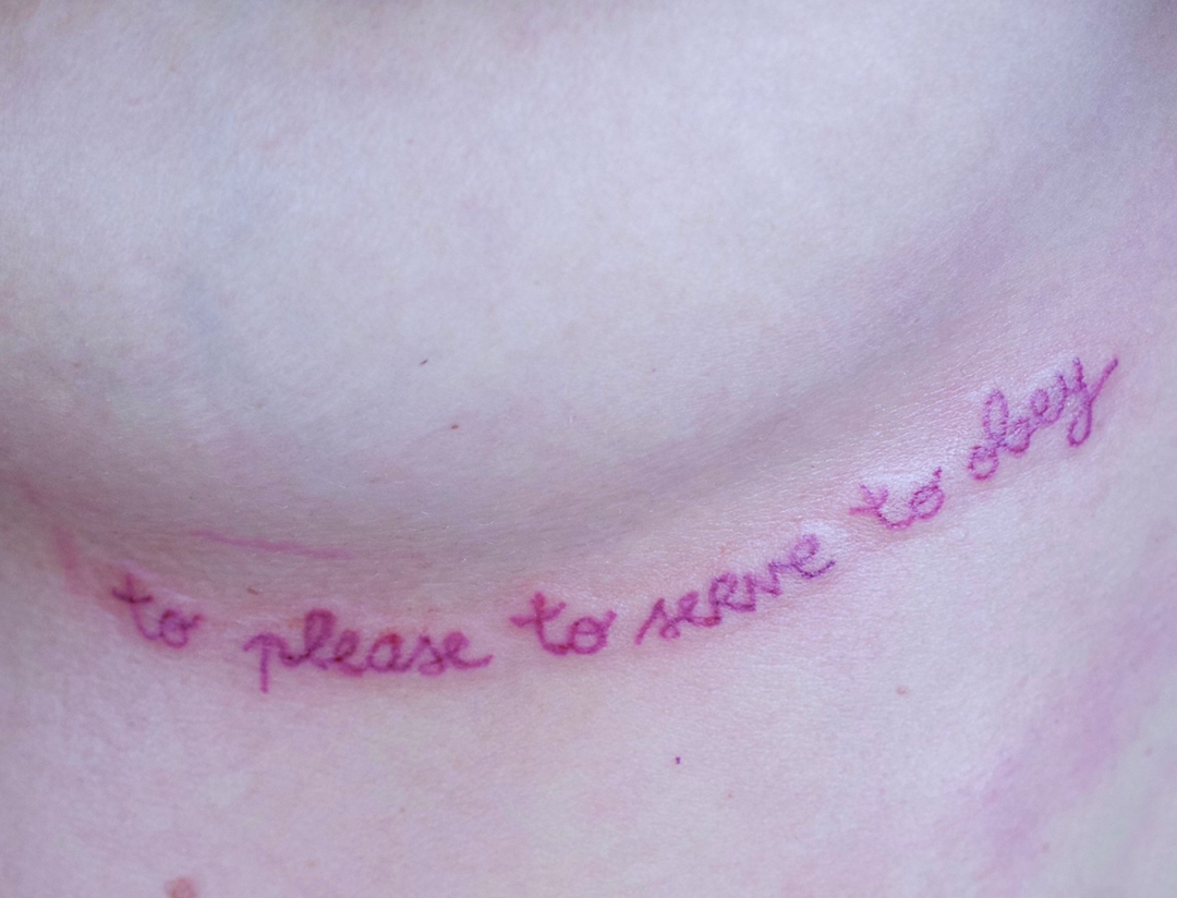 Izložba-Galerija-DOTS-Marina Markoivć, To Please, To Serve, To Obey, 2021