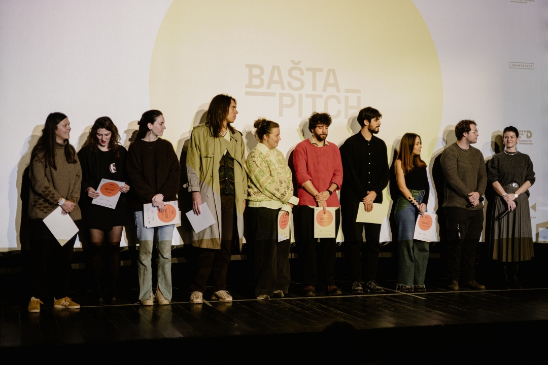 Mentori i učesnici programa Bašta Pitch, foto Tanja Drobnjak
