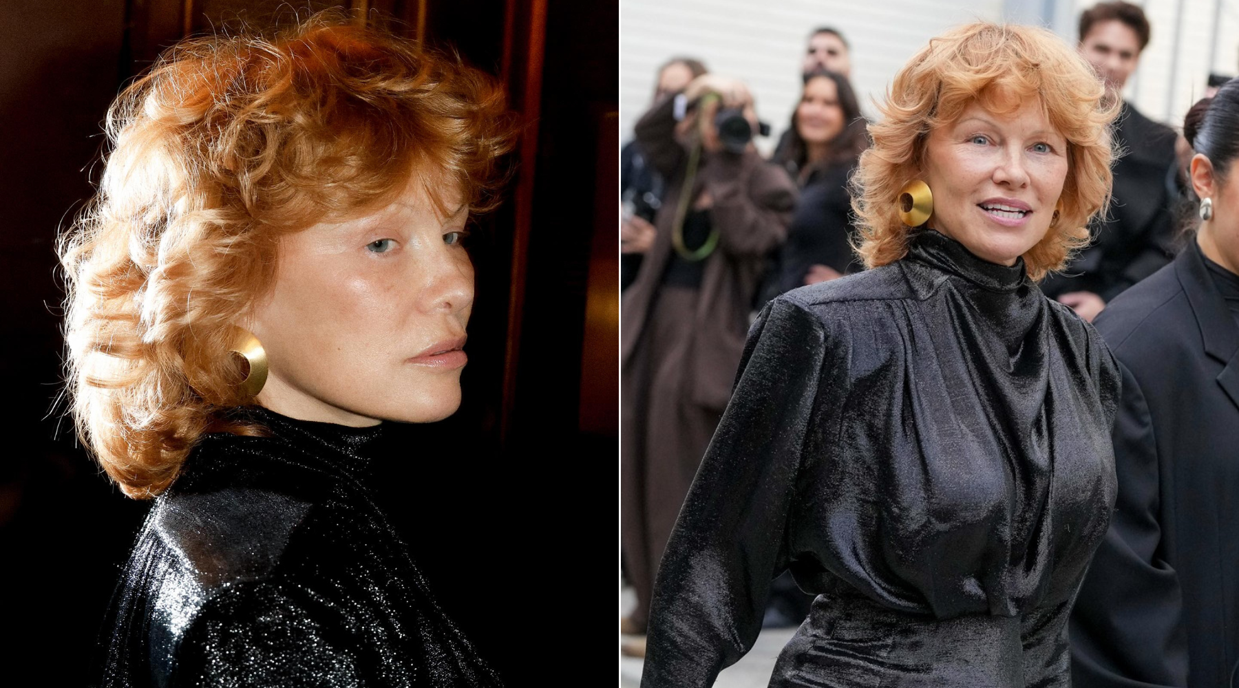 FW finest: Pamela Anderson oživela ‘80s glam kao front row zvanica Mugler revije