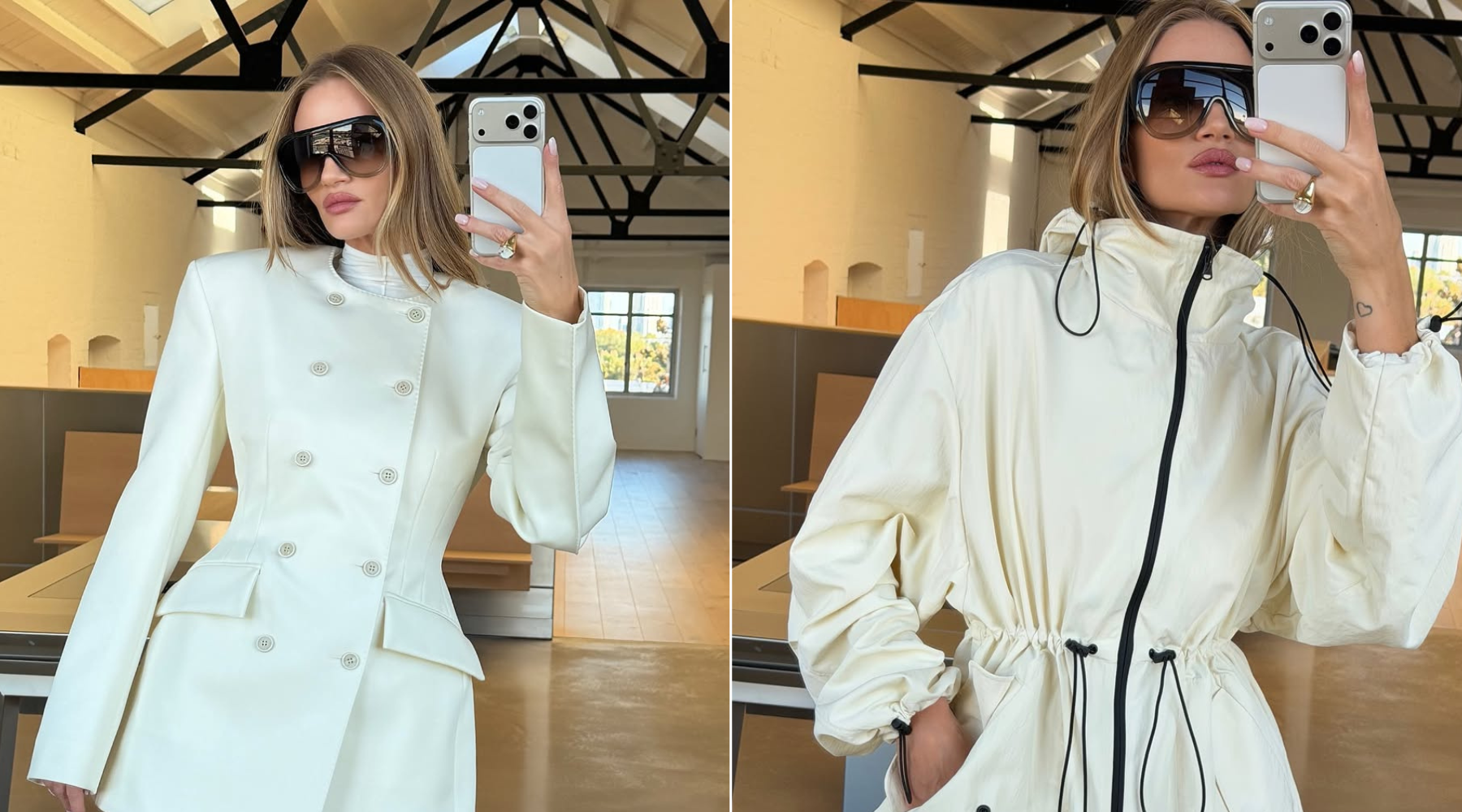 Niko ne nosi bež nijanse kao Rosie HW- nova kolaboracija sa brendom NYC.Wardrobe je tu