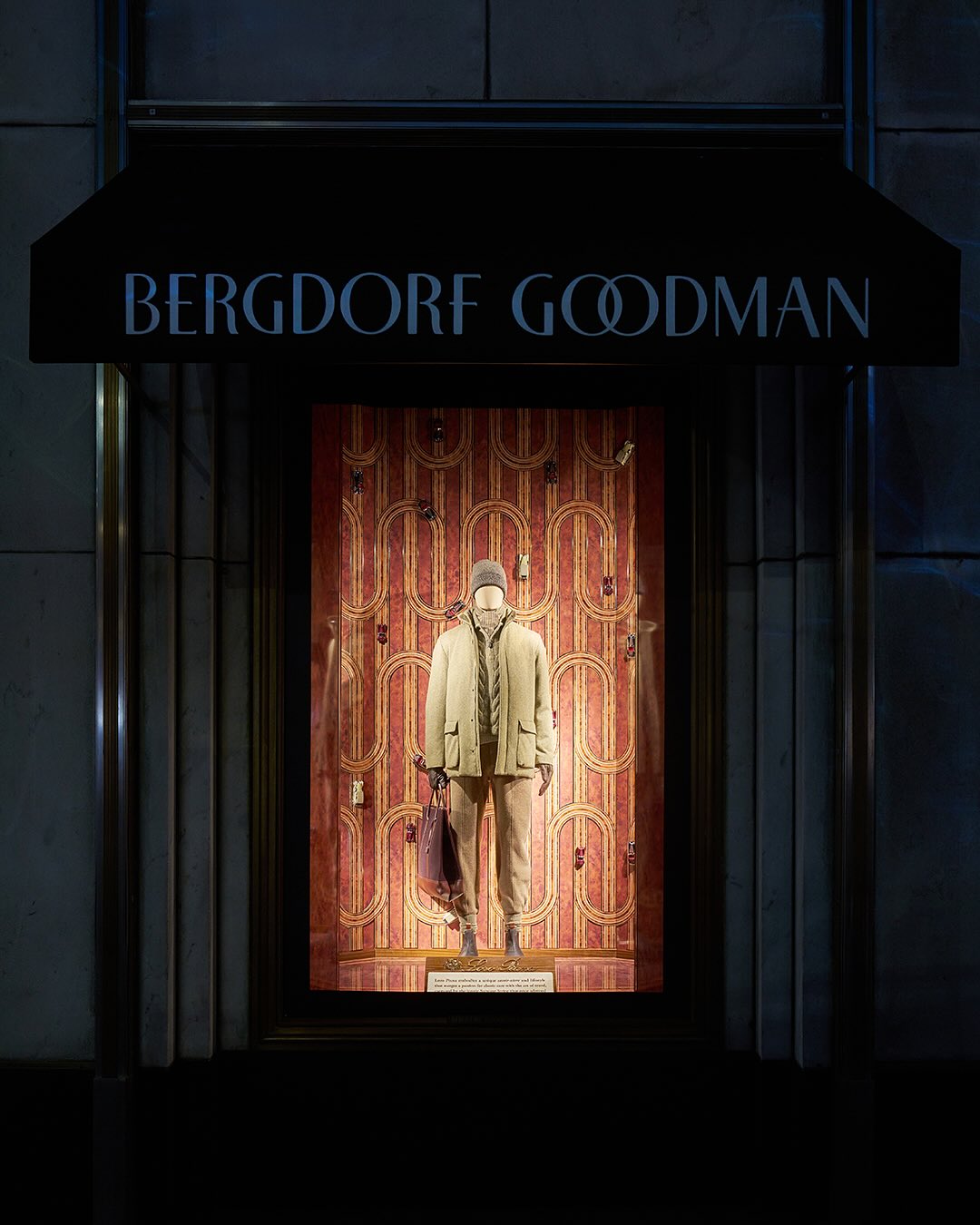 Loro Piana otkriva svoje nasleđe u izlozima Bergdorf Goodmana