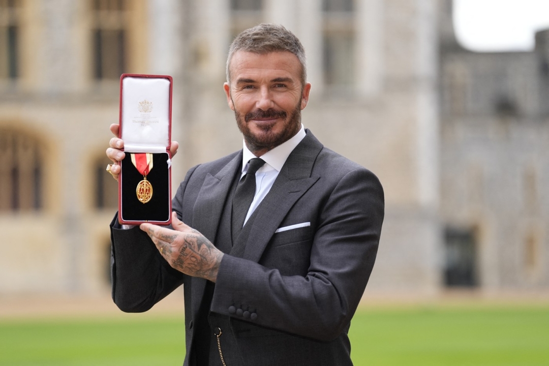 Sir David Beckham: Fudbaler je (konačno) dobio titulu viteza