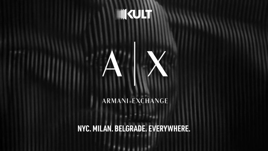 Armani Exchange ulazi u puls beogradske klupske scene uz partnerstvo sa klubom Kult